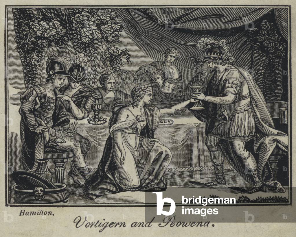 Vortigern and Rowena (engraving)