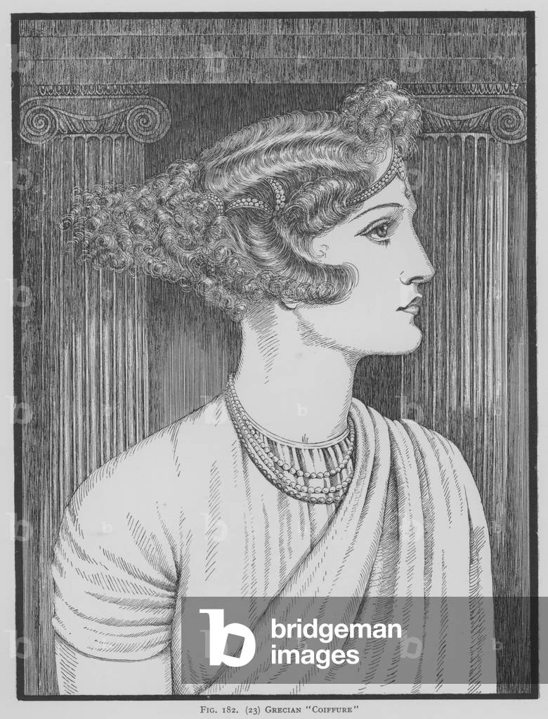 Grecian Coiffure (litho)