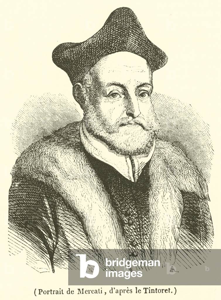 Portrait de Mercati (engraving)