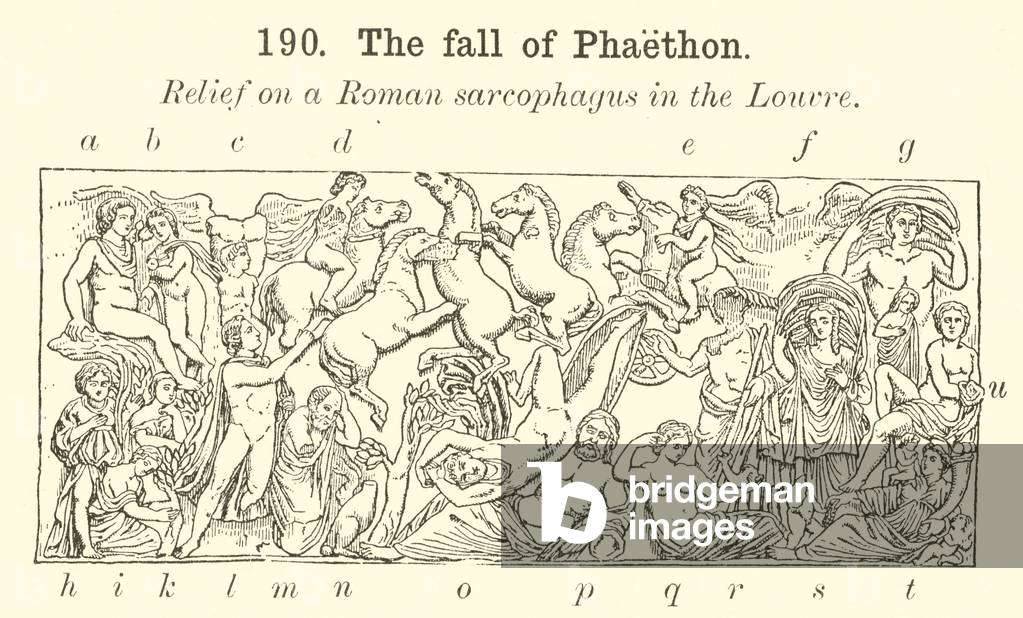 The fall of Phaethon (engraving)