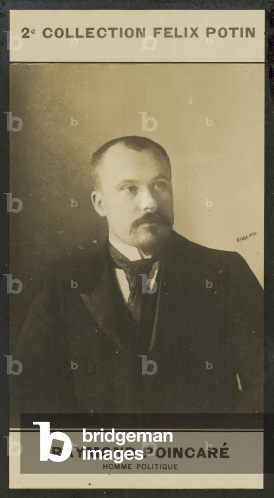 Raymond Poincare, Homme Politique, 1860 (b/w photo)