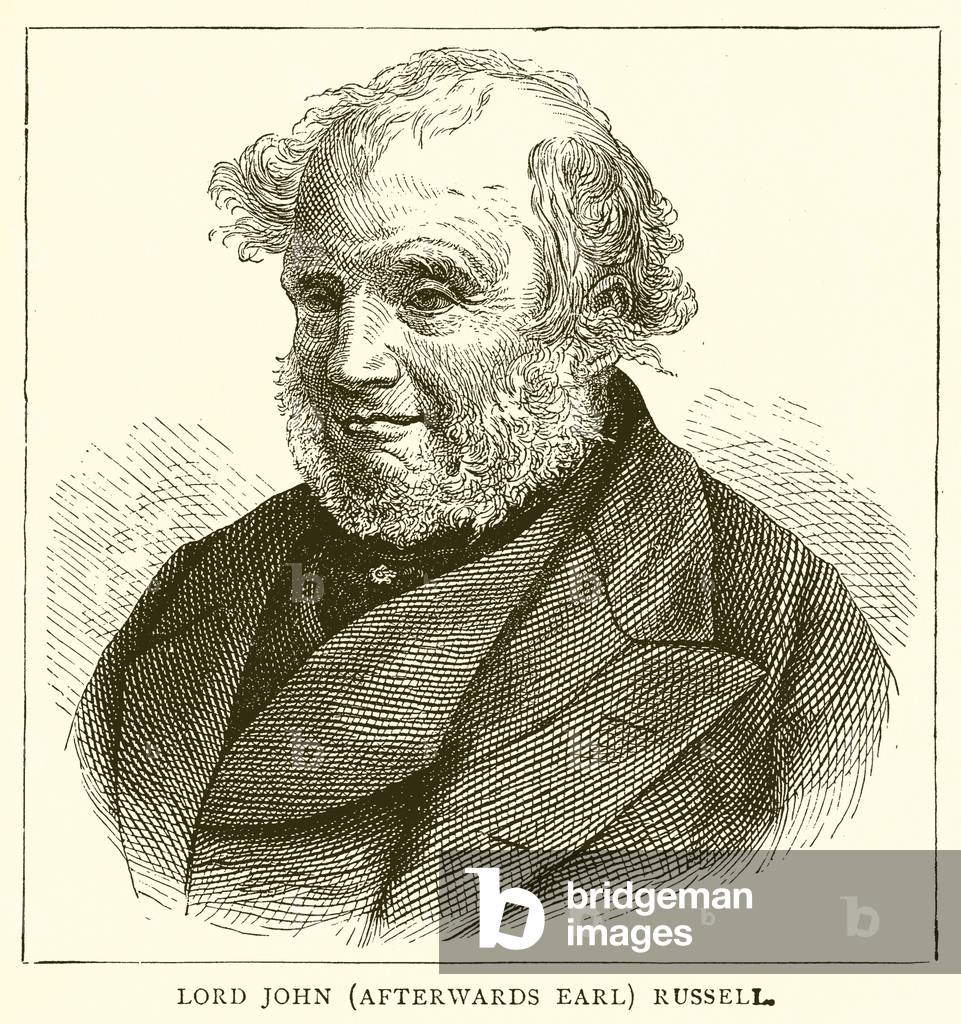 Lord John (afterwards Earl) Russell (engraving)