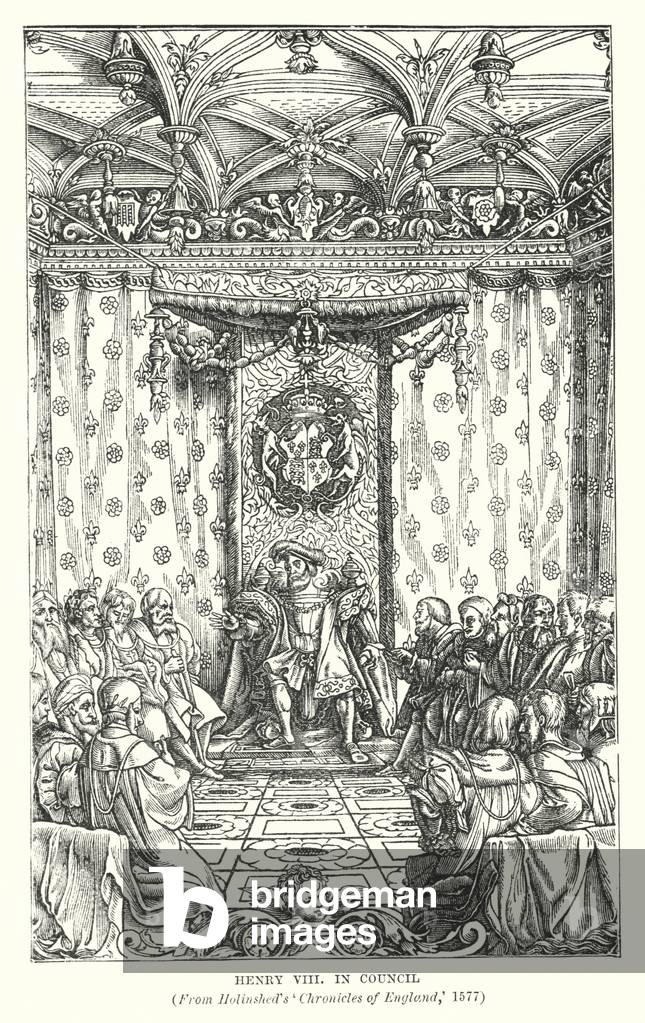 Henry VIII in Council (engraving)