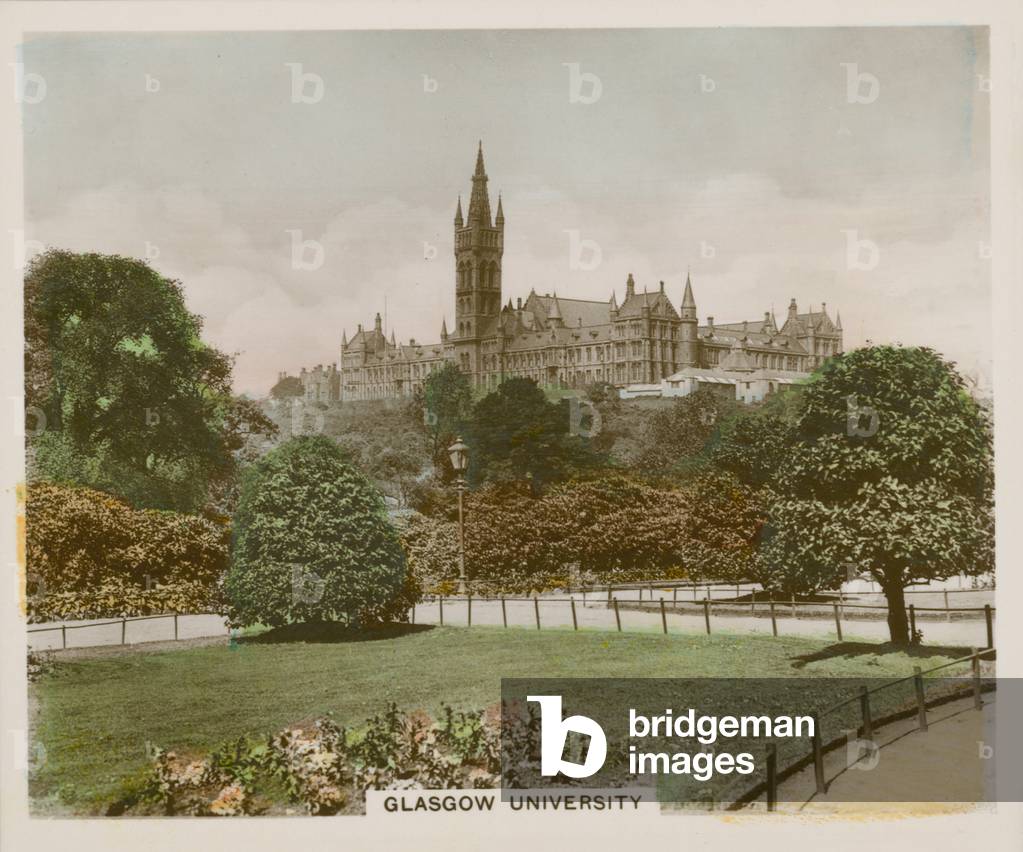 Glasgow University (coloured photo)
