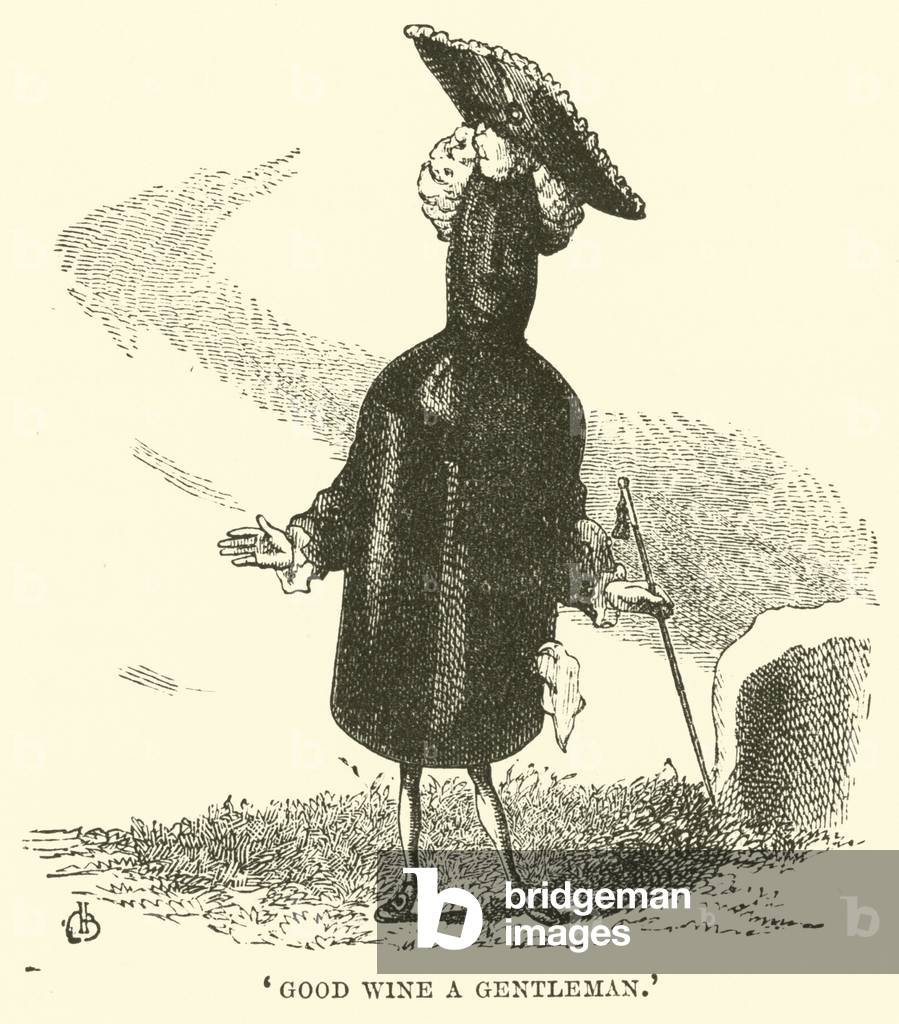 'Good Wine a Gentleman' (engraving)
