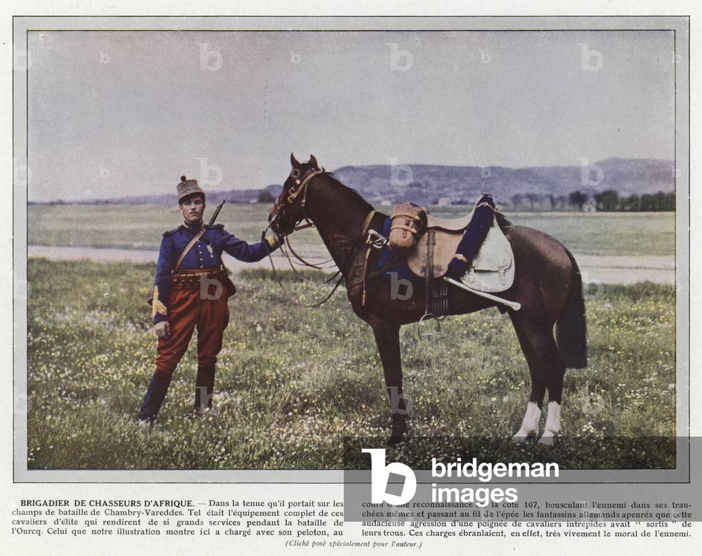 Brigadier de Chasseurs D'Afrique (photo)