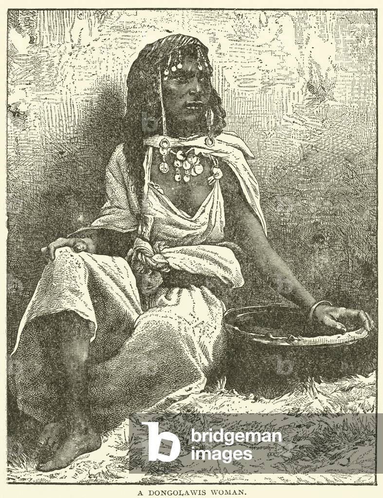 A Dongolawis Woman (engraving)