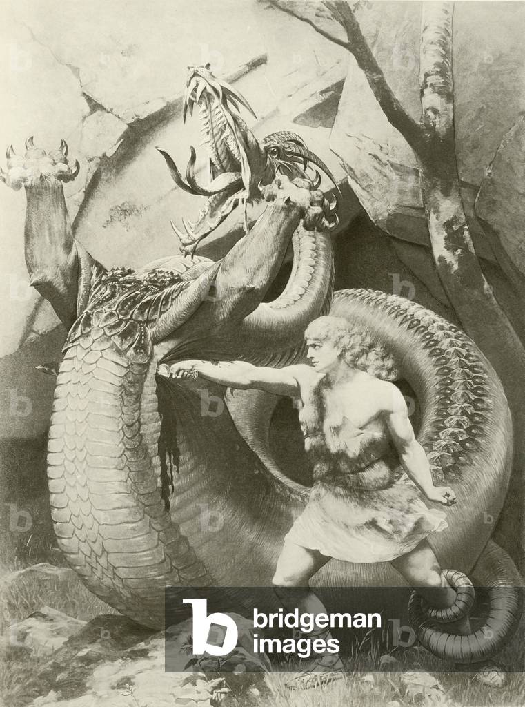 Siegfried, Act II scene vi (gravure)