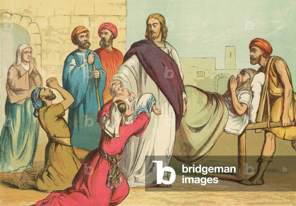 "Cristo guarisce il malato", 20th Secolo di English School