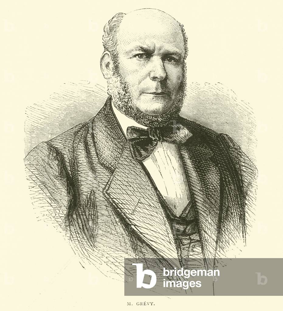 M Grevy, October 1870 (engraving)