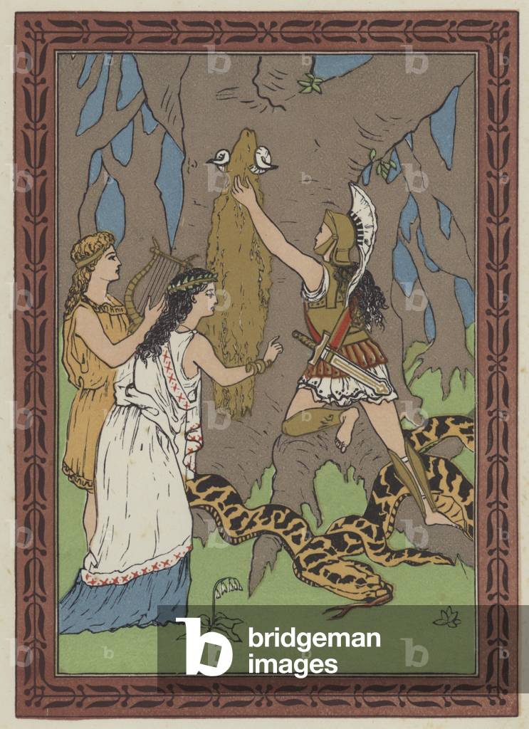 Jason and The Golden Fleece (colour litho)
