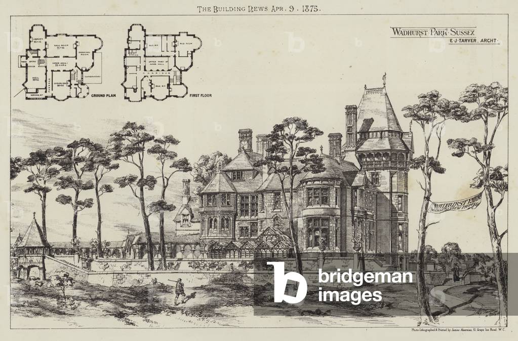 Wadhurst Park, Sussex (engraving)