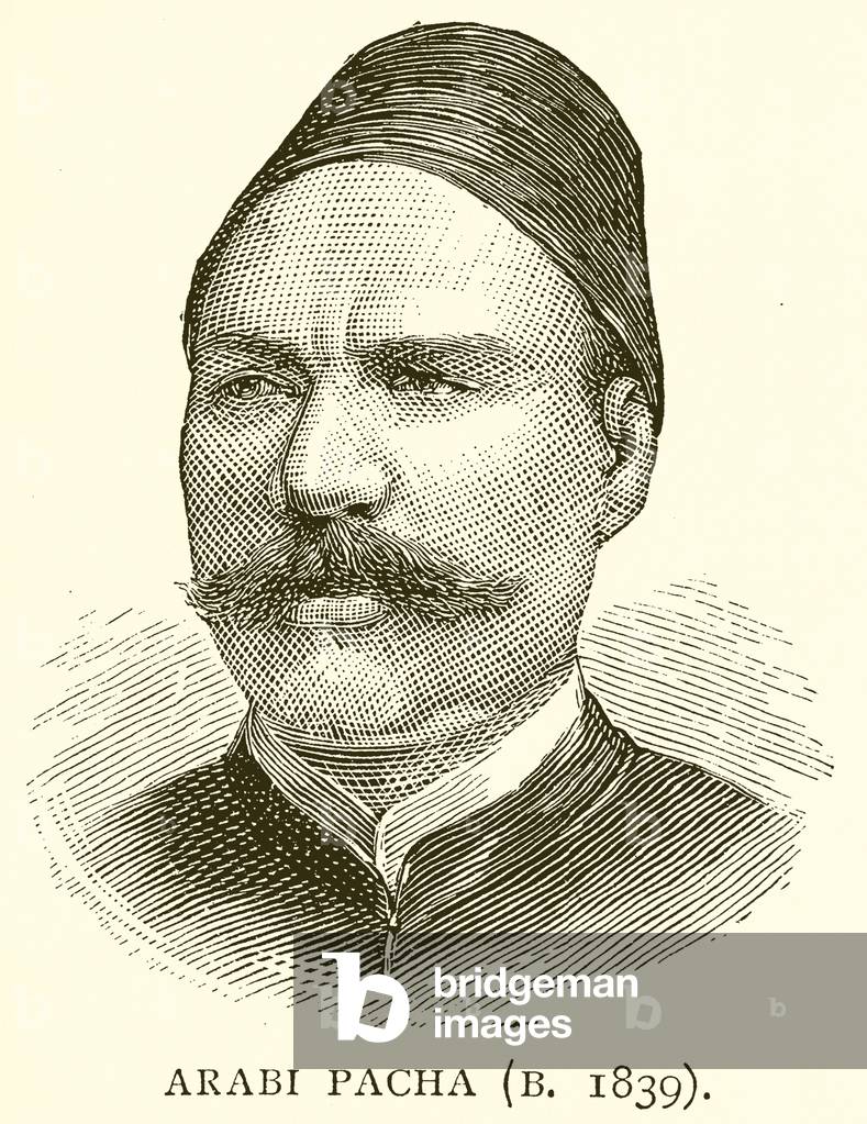 Arabi Pacha (B. 1839) (engraving)