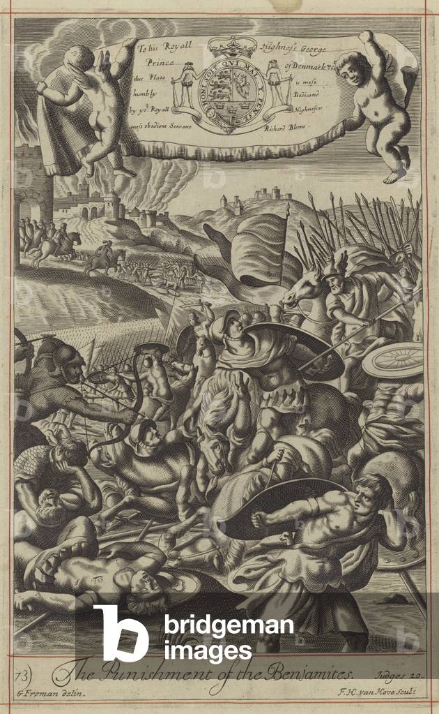 The Punishment of the Benjamites (engraving)