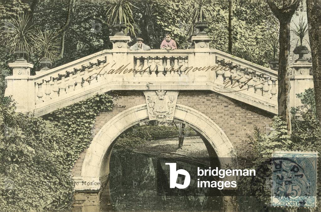 Parc Monceau, Paris (colour photo)