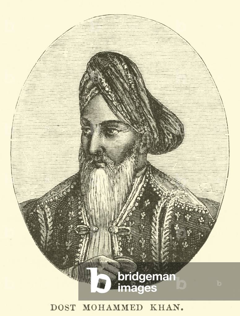 Dost Mohammed Khan (engraving)