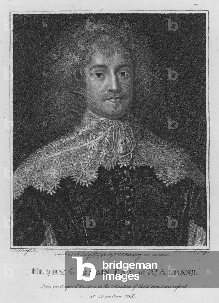 Henry Geermain, Earl of St Albans (engraving)