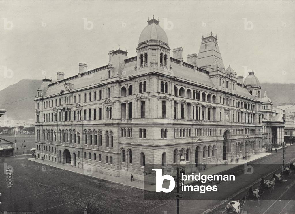 The General Post Office, Adderley Street (b/w photo)