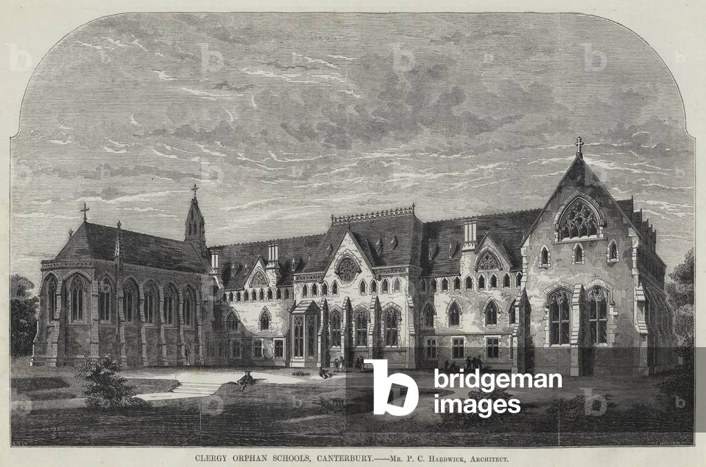Clergy Orphan Schools, Canterbury (engraving)