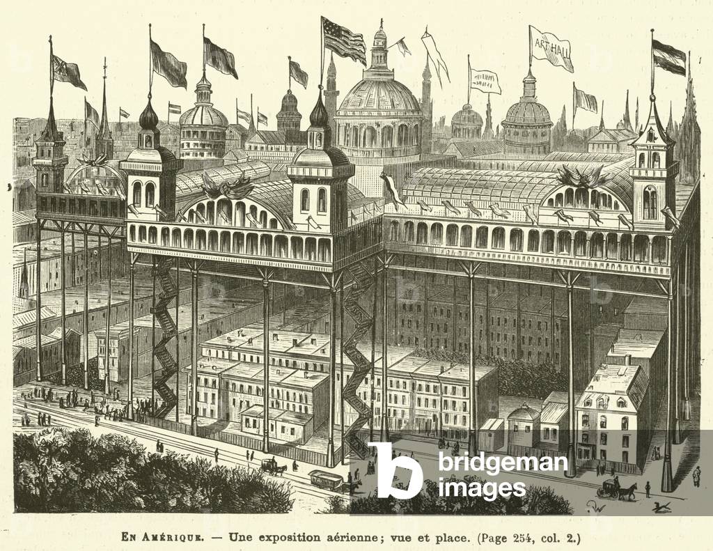 En Amerique (engraving)