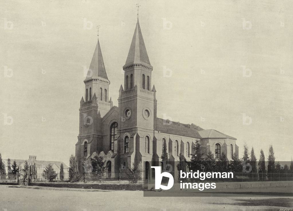 Bloemfontein, Dutch Reformed Church (b/w photo)