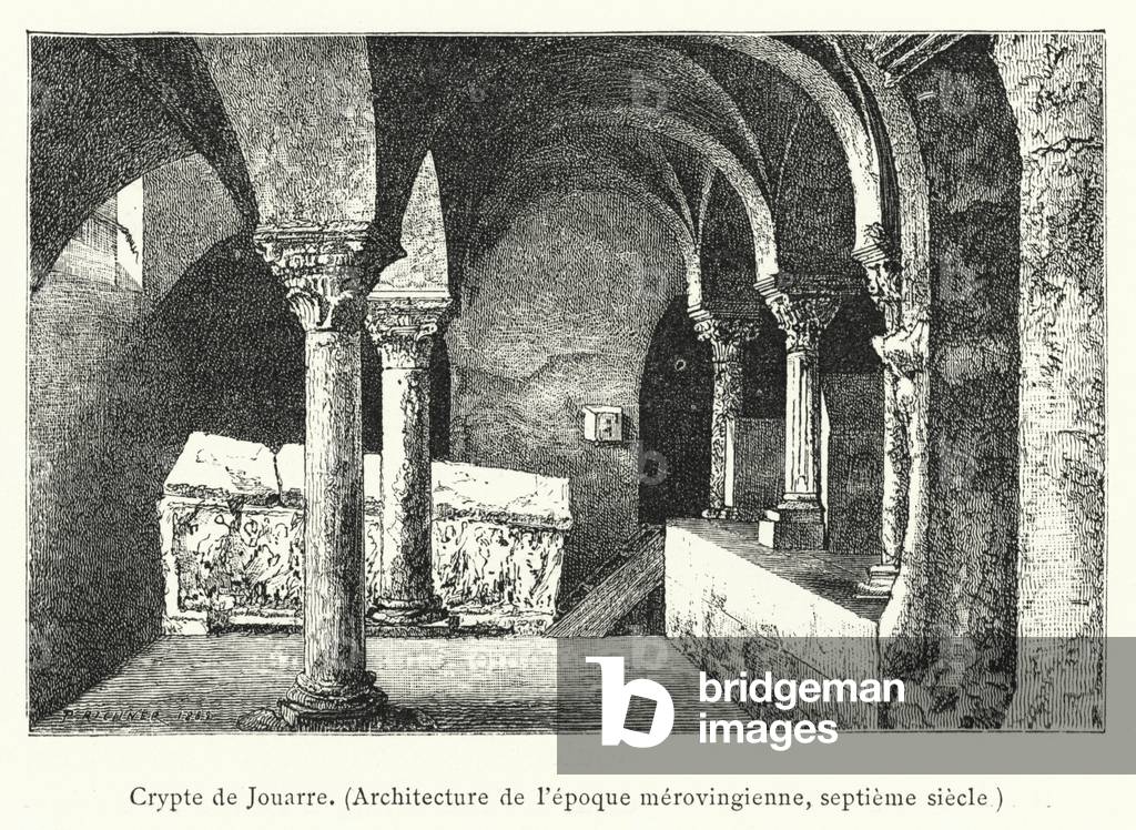 Crypte de Jouarre (engraving)