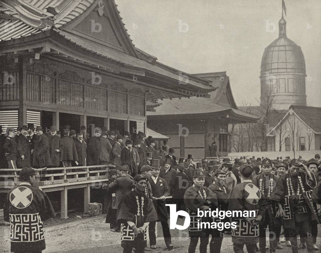 Japan's Dedication (b/w photo)