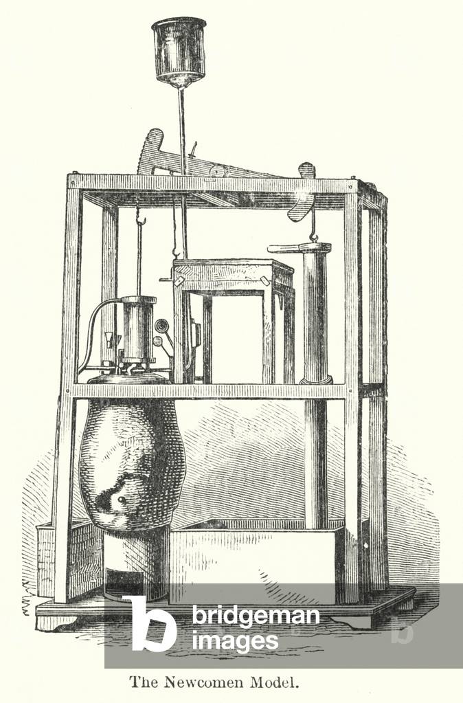 The Newcomen Model (engraving)