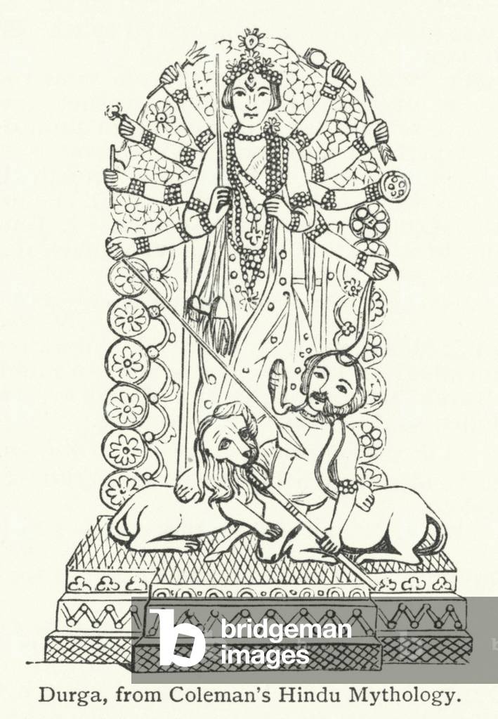Durga (engraving)