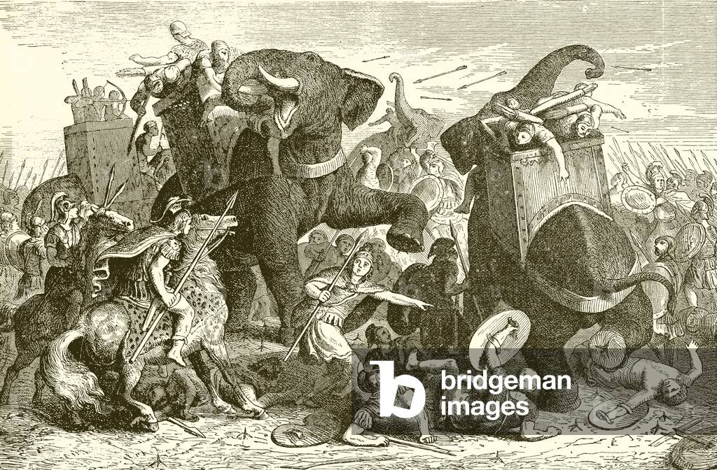 The Battle of Gaza (engraving)