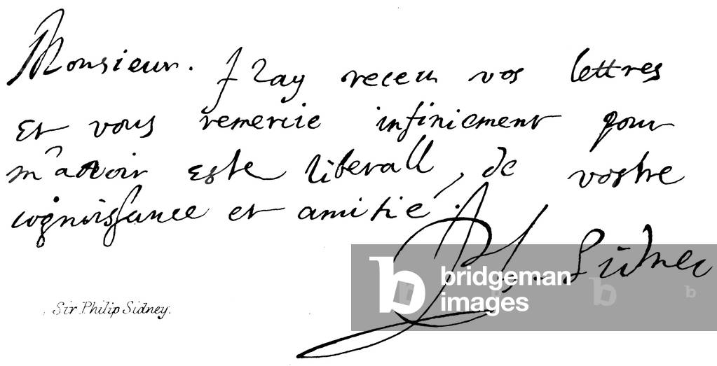 Sir Philip Sidney (engraving)