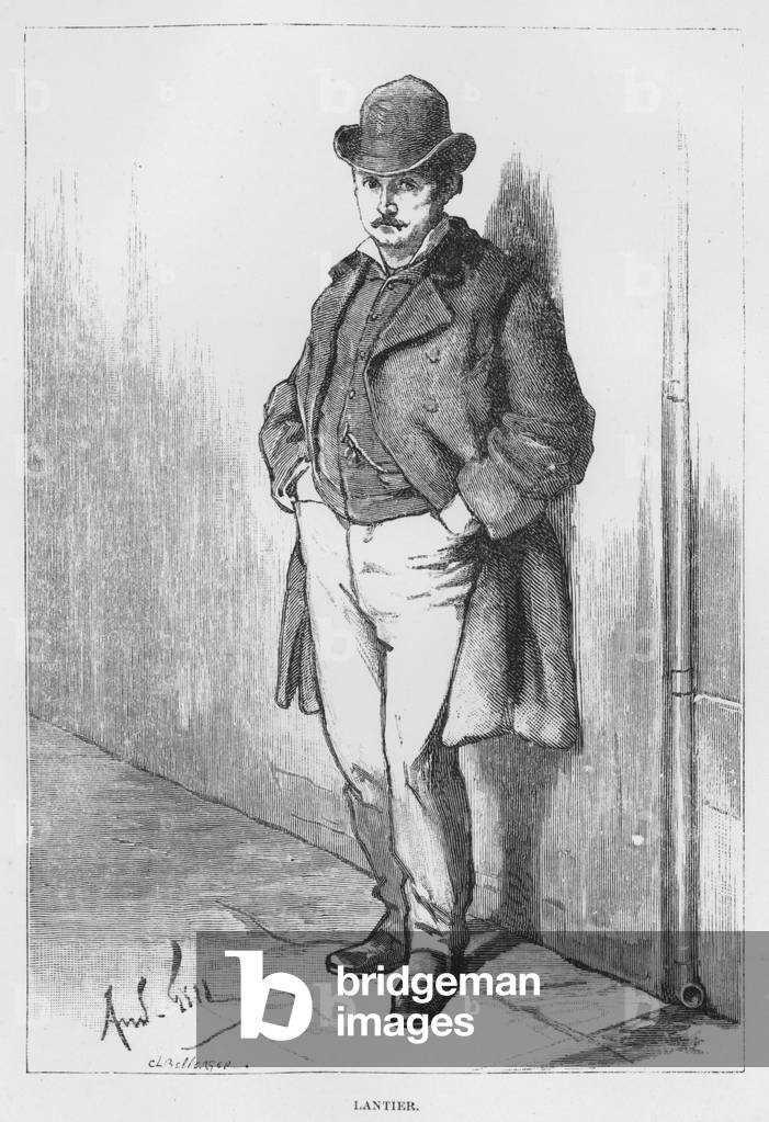 Illustration for The Assommoir, A Realistic Novel, by Emile Zola (engraving)