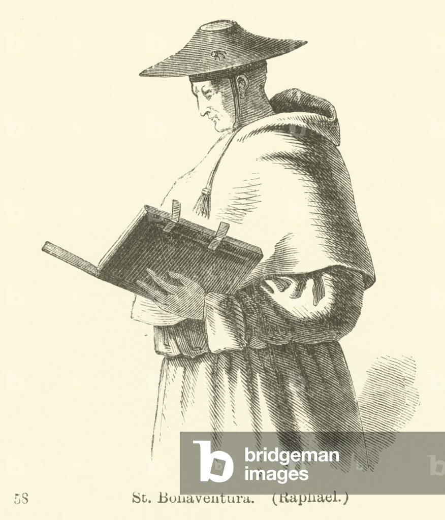 St Bonaventura, Raphael (engraving)