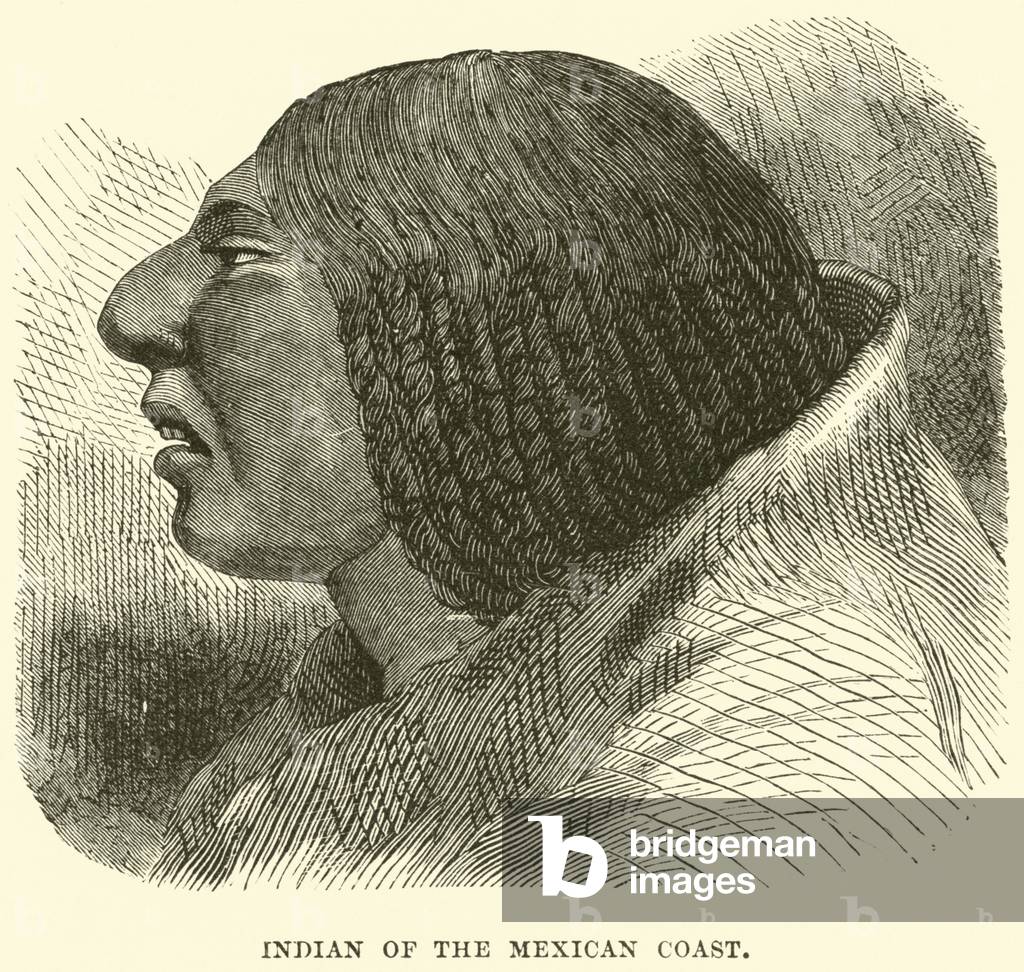 Indian of the Mexican Coast (engraving)
