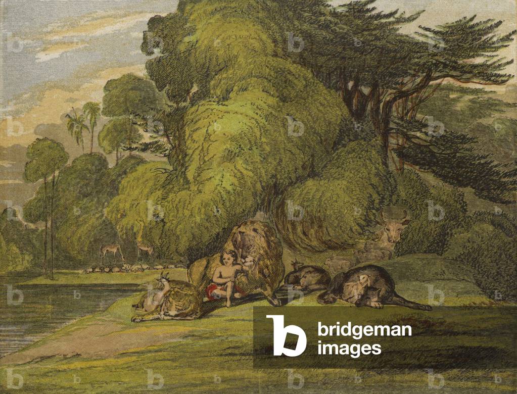 The Peaceful Kingdom (chromolitho)