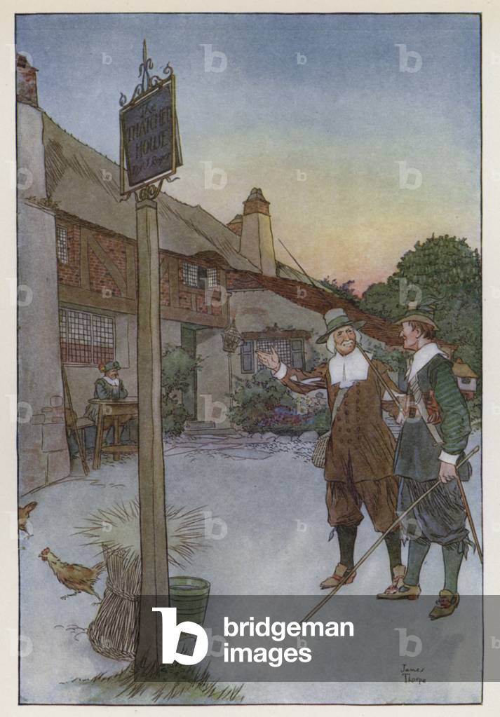 Illustration for The Compleat Angler by Izaak Walton