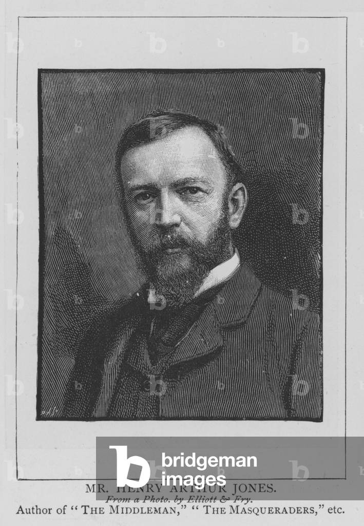 Mr Henry Arthur Jones (engraving)