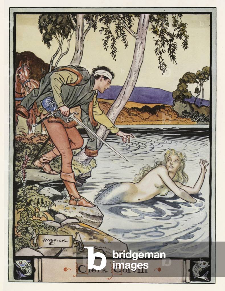 Clerk Colvill (colour litho)