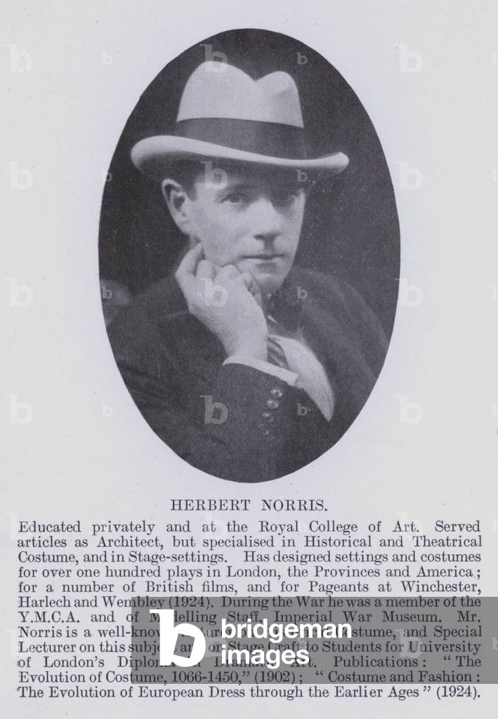 Herbert Norris (b/w photo)