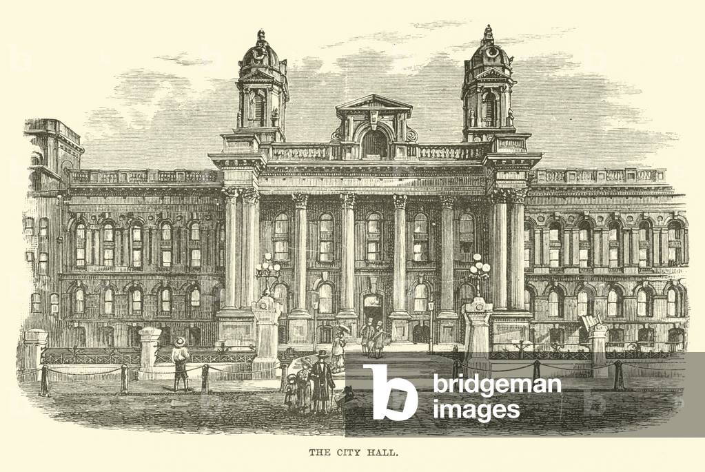 The City Hall (engraving)