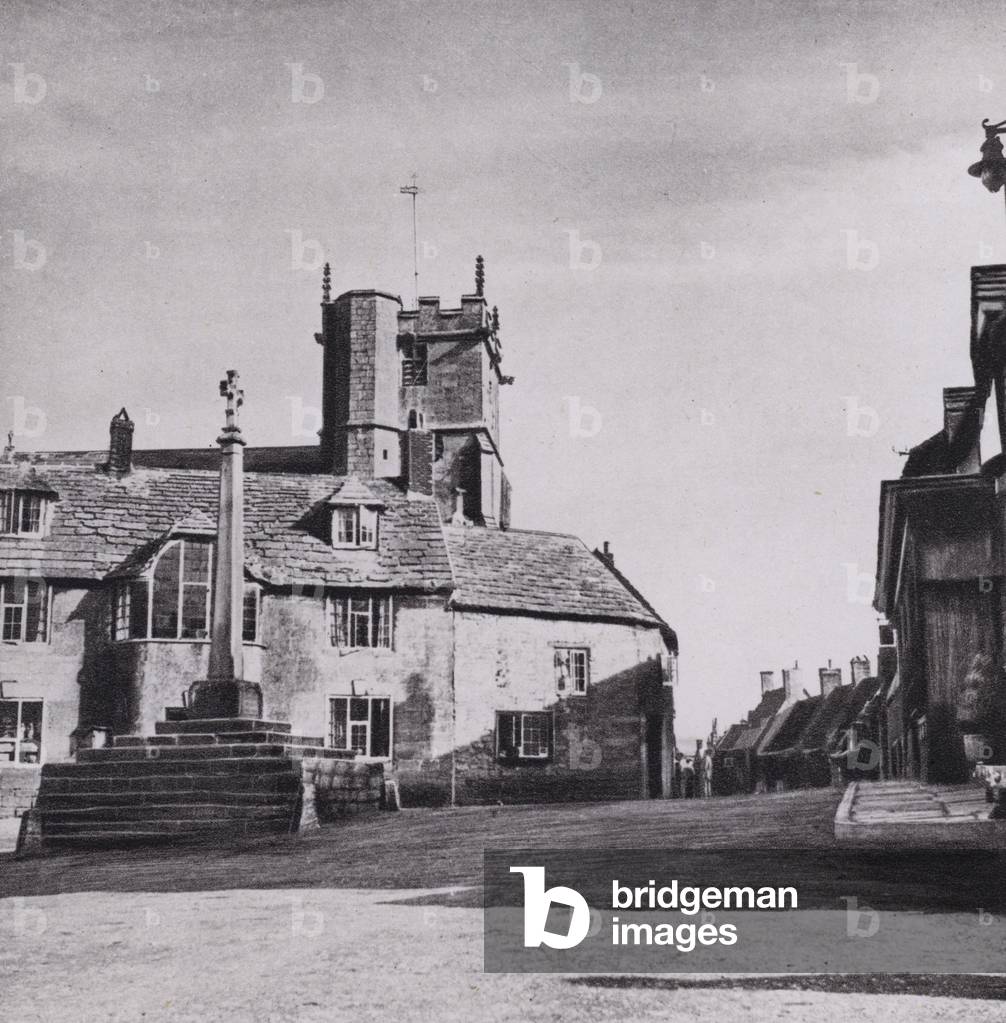 Dorset: Corfe (b/w photo)