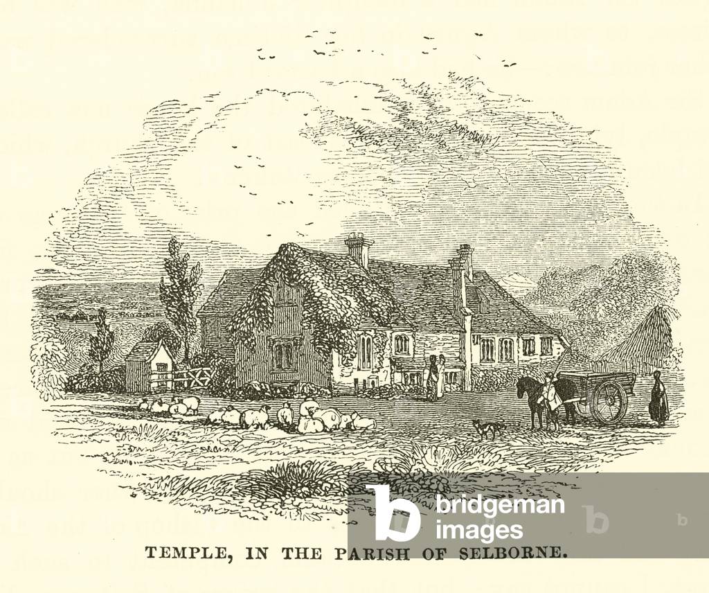 Temple, In the Parish of Selborne (engraving)