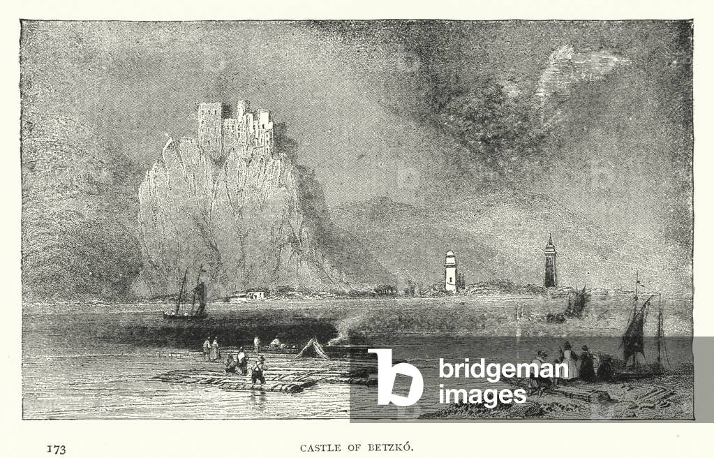 Castle of Betzko (engraving)