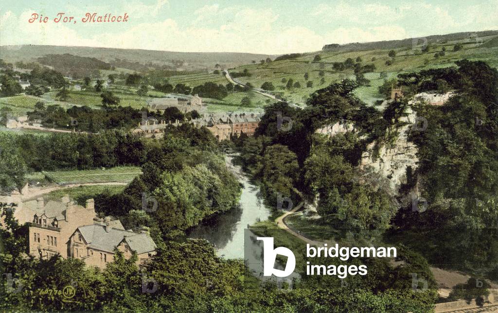 Pie Tor, Matlock (colour photo)