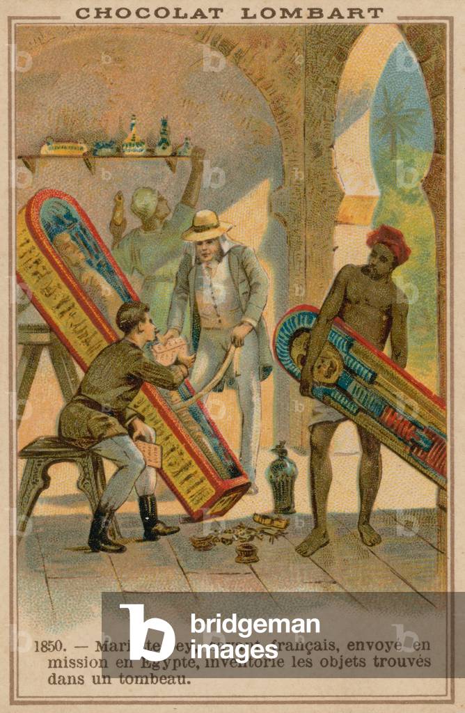 Ancient Egyptian archaeology (chromolitho)