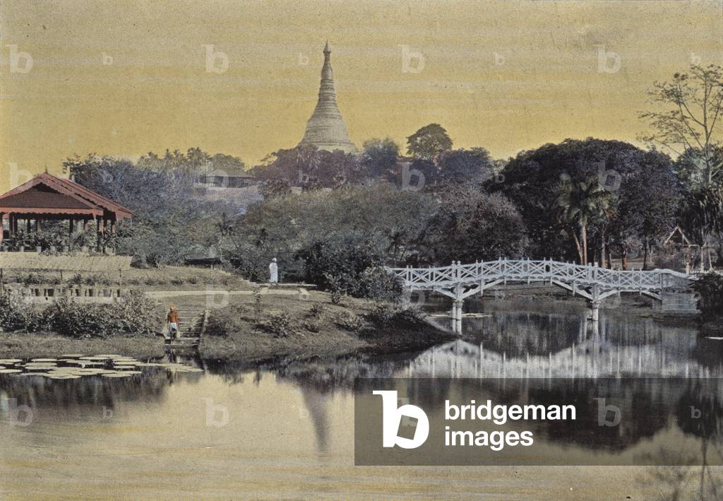 Rangoon, Jardin Public (colour photo)