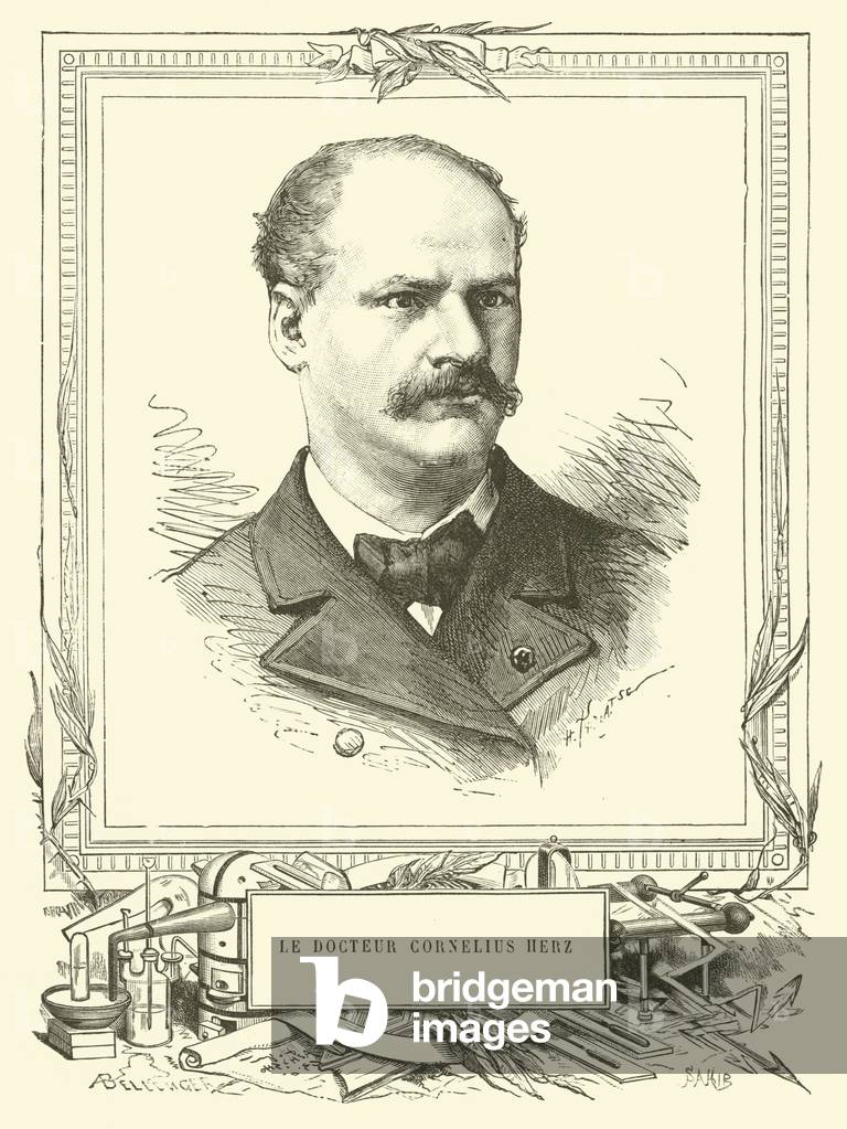 Le Docteur Cornelius Herz (engraving)