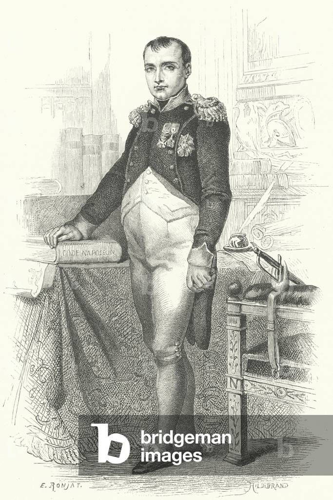 Napoleon I, Emperor of France (engraving)