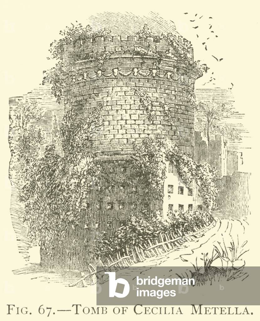 Tomb of Cecilia Metella (engraving)