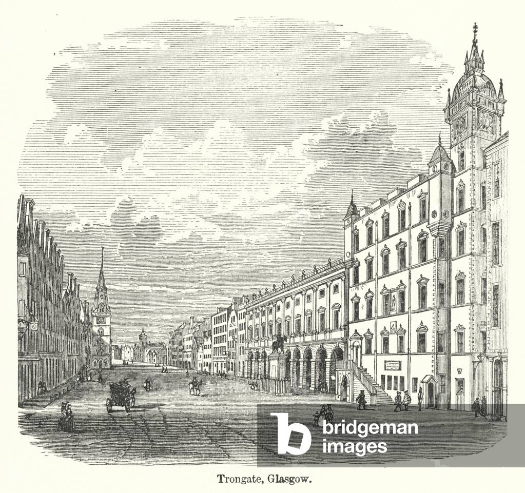 Trongate, Glasgow (engraving)
